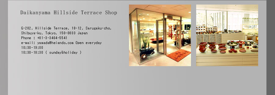 Daikanyama shop access